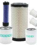Kubota Oil, Fuel, Air and Hydraulic Filter Kit Replacement for BX22 BX23 BX24 ZD18 ZD21 ZD25 GR2100 GR2110 GR2120 Tractors