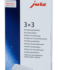 Descaling And Cleaning Tablets For Fully Automatic Coffee And Espresso Machines 9 Plus 6 Pack, Jura packaging front view