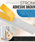V Shape Weather Strip Adhesive Seal For Doors Foam Weatherstripping Door Seal For Frame Side Jamb And Bottom Groove Gap Filler Soundproof Insulation White Size One Half Inch By One Half Inch By Twenty Six Feet with strong adhesive backing