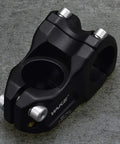 50mm Mountain Bike Stem With 31.8 Bar Clamp And 30 Degree Rise, 1 1/8 Steerer, Four Bolt Bar Clamp, Lightweight CNC 6061 T6 Aluminum