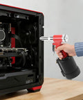 Air Powered Pneumatic Rivet Gun Set For Heavy Duty Riveting, Durable Stainless Steel And Aluminum Alloy Build, Pro-Grade High-Performance Pop Riveter Tool For Quick Pull Rivets, Ideal For Automotive, Metal Fabrication, And DIY, used on PC case