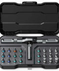 24 In 1 Magnetic Screwdriver Set With Detachable Ratchet Handle Multi Bit Magnetic Drive Portable Precision Repair Kit