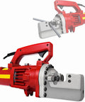 VitalisWorks 1250W Portable Hydraulic Rebar Cutter Electric Steel Bar Cutting Machine showing cutting head and handle.