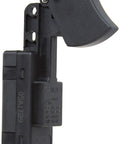 Genuine OEM Switch Replacement Part For SHD77M And SHD77 Saw Models 1619X04521, black plastic switch module close-up view