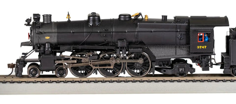 HO Scale PRR K4 3747 Post War Era Steam Locomotive With DCC Sound Realistic Voice Guided Audio Assist Keep Alive Power