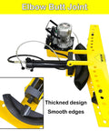 INTSUPERMAI Electric Hydraulic Pipe Bender For Round Tubes 0.1 To 0.24 Inch Wall Thickness With 110V Power And 10 Dies Heavy Duty Tube Bending Machine For Diy Workshop Projects with thickened design and smooth edges.