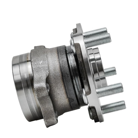 Side view of Beefy Rear Wheel Bearing Hub Assembly Five Lug For Subaru Forester 2014 To 2018 Impreza 2012 To 2021 Crosstrek 2016