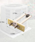 Thermal Limit Switch for Furnace Overheat Protection 180F L18030 Cutoff Safety Device for American Standard and Trane