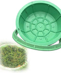 20 Inch Lawn Manhole Cover Set 4 Piece Resin Concealed Inspection Covers For Parks Gardens And Residential Areas Durable Outdoor Drainage Solution Ideal For Lawn And Gardens Installations