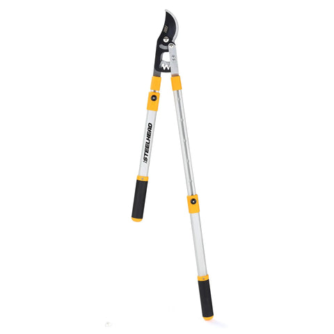 Heavy-Duty Gear-Bypass Lopper With 27 To 40 Inch Adjustable Telescoping Handles, Ratcheting Cut, Cuts Up To 1-3/4 Inches shown