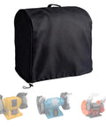 Kick Some Dust This Heavy Duty Bench Grinder Cover features tough 420D oxford fabric with drawstring for 6 or 8 inch grinders.
