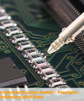 Dual Use 30W Electric Desoldering Gun Solder Sucker and Iron removing solder from circuit board with precision nozzle