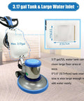 Beast Of A Floor Cleaning Machine With 17 Inch Cleaner And Polisher Industrial Ground Scrubber Buffer Heavy Duty Carpet Cleaner 110V