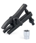Universal Ball Joint Separator Tool For Cars And Light Trucks With Adjustable Opening, includes 1/2 inch socket