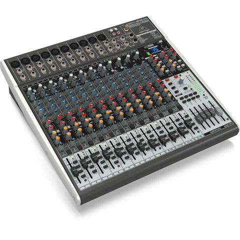 XENYX X2442USB 24 Input 4 2 Bus Analog Mixer With Pro Grade Mic Preamps Gig Ready British EQ Klark Teknik FX USB Interface