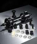 E Bike Hub Motor Axle Kit With 12mm Shaft Front Lock Nut Washer And Protective Cover for electric bicycle wheel assembly