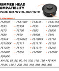 Compatible 25 2 Bump Feed Trimmer Head Replacement For Weedeater And Brush Cutters Fits FS55 FS56 FS70 FS80 FS85 FS90 FS91