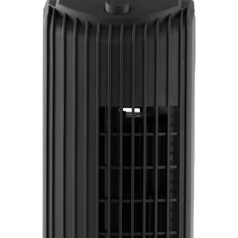 Big Time Cooling Tower Fan For Home With Ultra Quiet Operation Smooth Sixty Degree Oscillation And Easy Turn Dial Controls Plus Three Fast Speed Settings In Tight Black