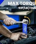 15 Inch Offset Extension Wrench Set For Tight Spaces, Impact Ready, Beefy Heavy Duty High Carbon Steel With Chrome Finish in use