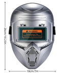 Pro Grade Auto Darkening Welding Helmet With Smart Sensor True Color HD Clarity Arc Protection Welder Hood front view