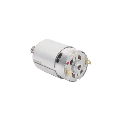 High Speed 12V RS550 Electric Motor Kit, Two Pack 40000RPM Motors With A Gear And B Gear For Ride On Toys Replacement Parts For Kids Cars, Includes Gearbox Parts And Easy Install, Reliable Performance - single motor view
