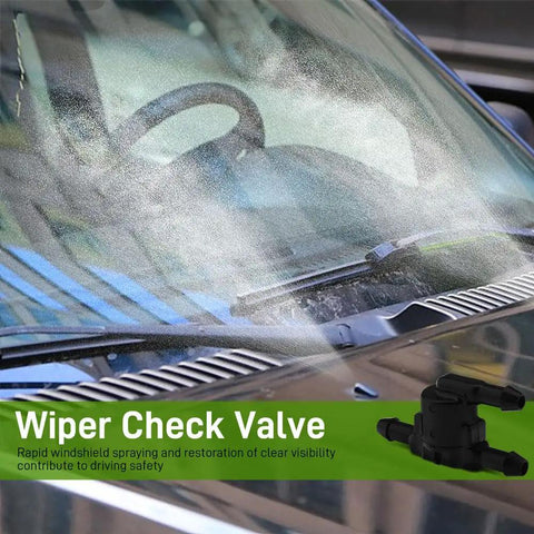 Two Pack Wiper Washer Check Valve Kit For Windshield Spray System Car Wiper Jet Kit Compatible With Toyota Scion Lexus