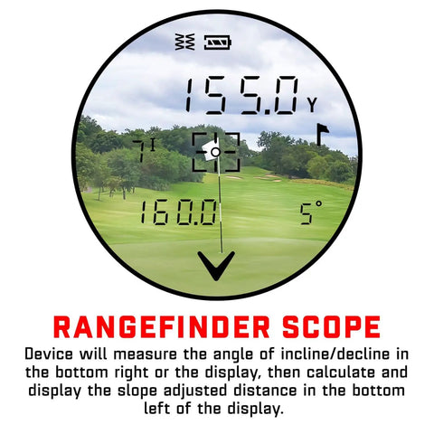 Dead Accurate Golf Laser Rangefinder With Slope Adjustment Six X Magnification Premium Yardage Finder Killer Range Reading Built To Give Everyday Golfer An Unfair Advantage Today