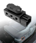 Replacement Power Seat Switch Driver Side Fits 09 14 F150 And 08 17 F250 F350 Crew Cab Trucks With OEM Fit And Premium Quality Easy Install Direct Replacement Durable Construction High Reliability Quiet Operation Seamless Function, black ABS/PP seat switch