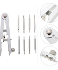 Watch Repair Kit 10 Piece Spring Bar Plier Tool Set Pro Grade Durable Alloy Steel With V Shaped Strap Clamp Pins image.