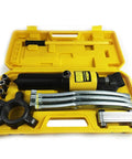Badass 15 Ton Hydraulic Gear Puller Bearing Separator Set Hub Extractor Garage Tool Kit in yellow case