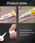 Gear Grease Lubricant For 3D Printer Guide Rails And Optical Axis Heavy Duty Lubricant tube in hand and cap demonstration