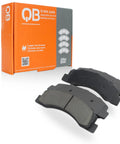 Budget Friendly Front Ceramic Brake Pads QB 1000-1910C For 2015 To 2024 Cadillac Chevrolet GMC SUVs And Trucks, shown with packaging