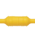 Boss Level Waterproof In Line Fuse Holder For Marine Rigs 20 Amp AGC Compatible yellow plastic fuse holder for reliable boat electronics protection.