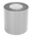 Roll of Window Screen Repair Tape 80mm By 9.15m Transparent Self Adhesive Mesh Patch for screen repairs, gray color.