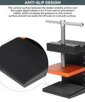 Beefed Up Ladder Fall Protection Anchor for Quick Stability in Seconds on Any Jobsite Universal Bracket detailed view