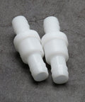Half Inch Plastic Check Valve Set Inline One Way Barb Hose Valves PVDF Ozone Resistant Built Tough For Fuel Gas Oil Water And Air