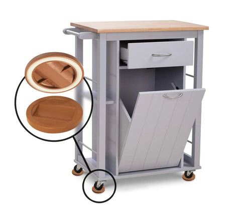 Large Caramel Caster Cups For 2 Inch Wheels Up To 2-1/4 Inch Wide Bed Roller And Furniture Gripper Caps Set Of 4 Non Slip Floor Protection Keeps Furniture From Sliding And Protects Floors On Hardwood Tile Laminate Easy Install under a kitchen cart.
