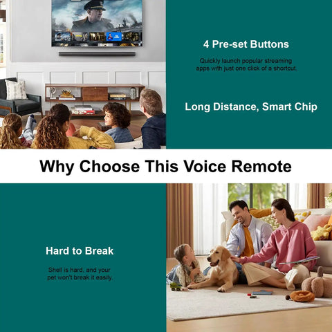 Replacement Remote For Fire Stick 4K Max 4K HD Firestick 3rd Gen TV Cube Insignia And Toshiba Smart TVs With Voice Control