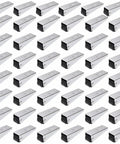 Ripped Stainless Steel Guide Rollers Heavy Duty Casters For Slick Sliding Barn Doors Built Tough Replacement Hardware with full screw kit.