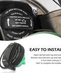 Fuel Filler Cap Replacement For Audi And Volkswagen Cars Black Sealing Gas Cap Durable Tank Cover No Fuss Install