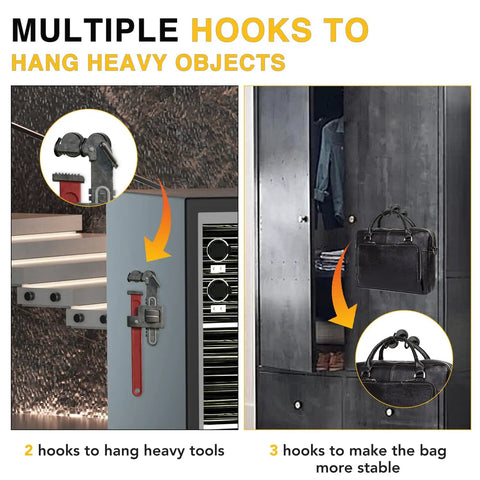 Top Tier Magnetic Hooks For Cruise Cabins 20 Pack Heavy Duty Wall Organizers Stick Tight Magnet Hangers Hold Your Gear And Clothes Straight Up Perfection Black