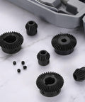Built Tough Tapered Bevel Gear Set 1.5 Mod With 1 To 2 Ratio Includes 15 Tooth And 30 Tooth Hardened Steel Straight Bevel Gears