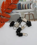 12 Pack Black Zipper Repair Kit Universal Sliders Replacement Zip Pullers For Clothes Bags Luggage And More No Fuss Easy Fix