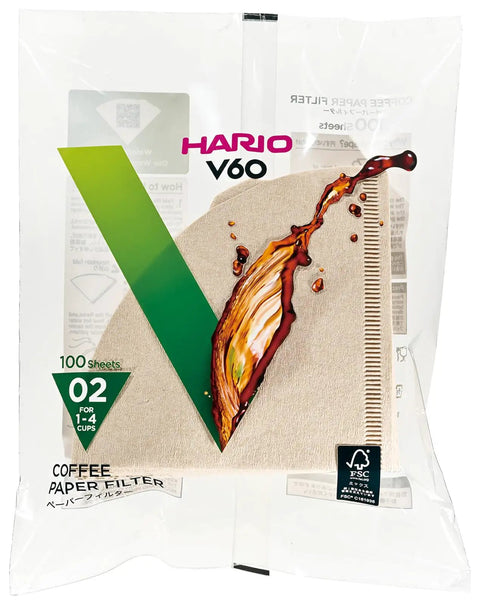 V60 Cone Coffee Filters For 1 To 4 Cups, 200 Sheets, Size 02, Fits 02 Drippers, Made In Japan