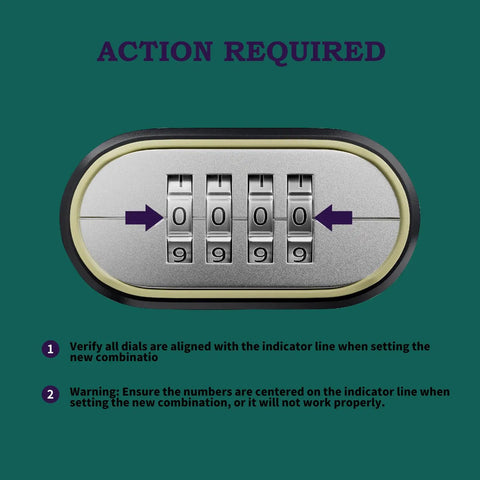 Close-up of digital display showing combination setup for 2 Pack Heavy Duty Outdoor Combination Padlocks Weatherproof Gates Fences