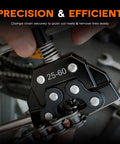 Close-up of All In One Roller Chain Tool Kit With Puller, Holder And Breaker Cutter For Bikes And Motorcycles, Fits ANSI 25 to 60