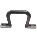 2 Inch Distribution Rings 25 Pack for Cable Management D Ring Clips, metal construction, front view for office cabling