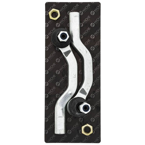 Steering Rack And Tie Rod End Kit For Polaris RZR XP 4 1000 Turbo 2017-2022, heavy duty replacement, direct fit, top view.
