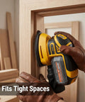 Brushless Cordless Detail Corner Sander Compatible With DeWalt 20V Max Battery Tool Only being used on wood frame.
