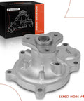 Engine Water Pump With Seal For Subaru Forester Impreza Legacy Outback Crosstrek BRZ XV Crosstrek Scion FR S Toyota 86 H4 2.0L 2.5L Replacement, OEM Grade Fit, Durable Sealing System, showing aluminum housing and steel impeller.